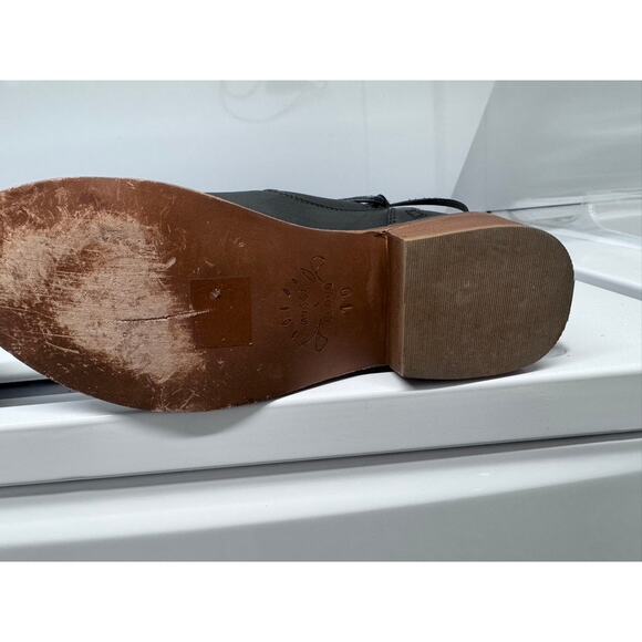 Anthropologie "MUSSE & CLOUD" KYLE Leather Boots, Size 10,‎ Black - Picture 12 of 12